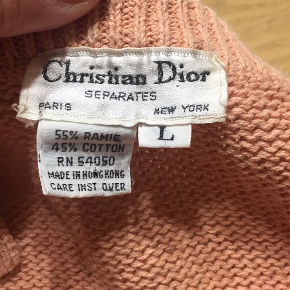 Christian Dior Authentic samon color size Large - Picture 5 of 6